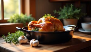 Pintade en cocotte : une recette simple, tendre et riche en saveurs