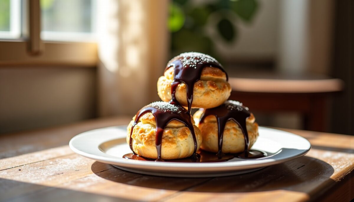 Délice praliné : la recette simple et savoureuse des profiteroles maison