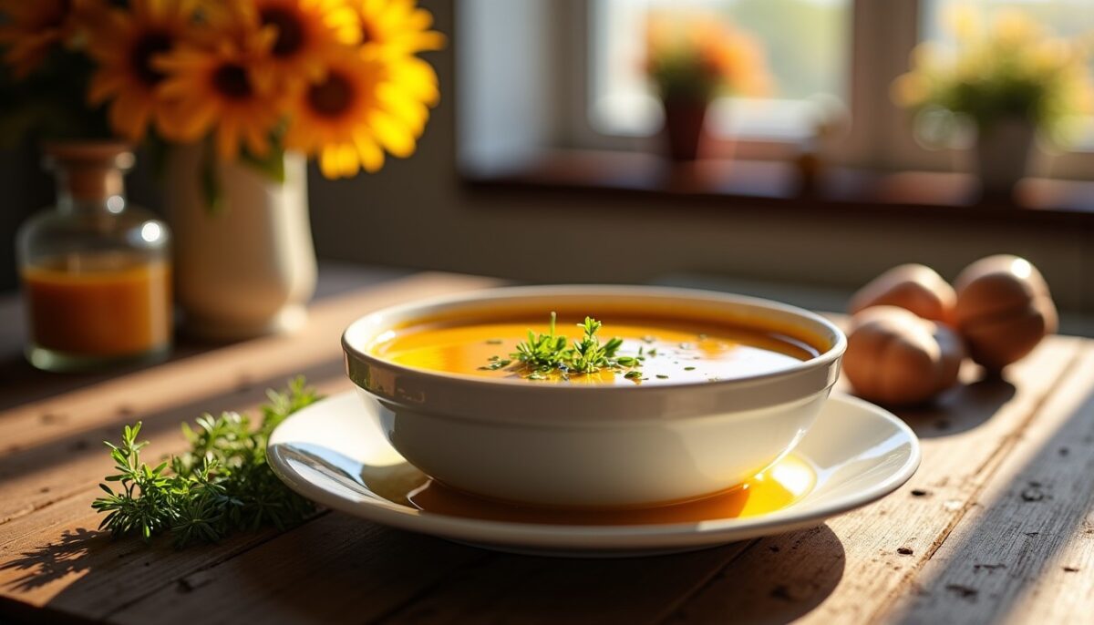 Velouté de potimarron et châtaignes : une recette simple et délicieusement crémeuse