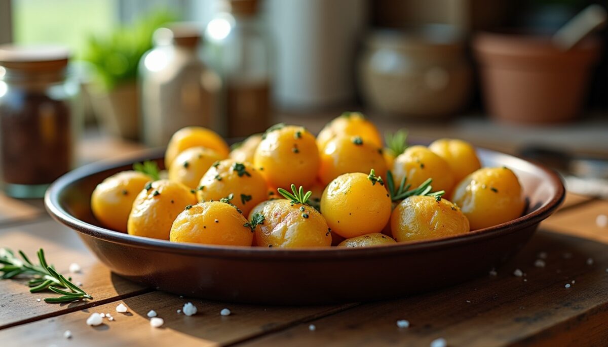 Pommes de terre grenaille rôties au four : une recette simple pour un croustillant irrésistible