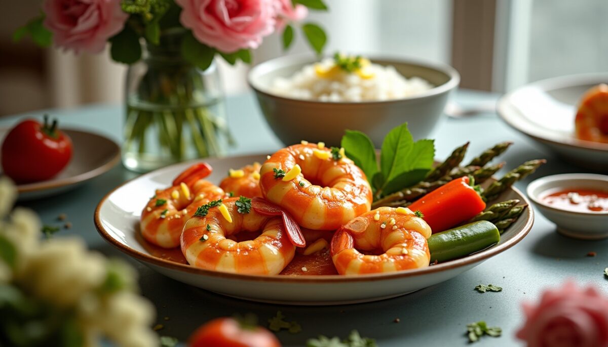 Idées d'accompagnements faciles et savoureux pour sublimer vos crevettes sautées