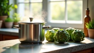 Cuisson express de l'artichaut à la cocotte-minute : guide pratique et rapide
