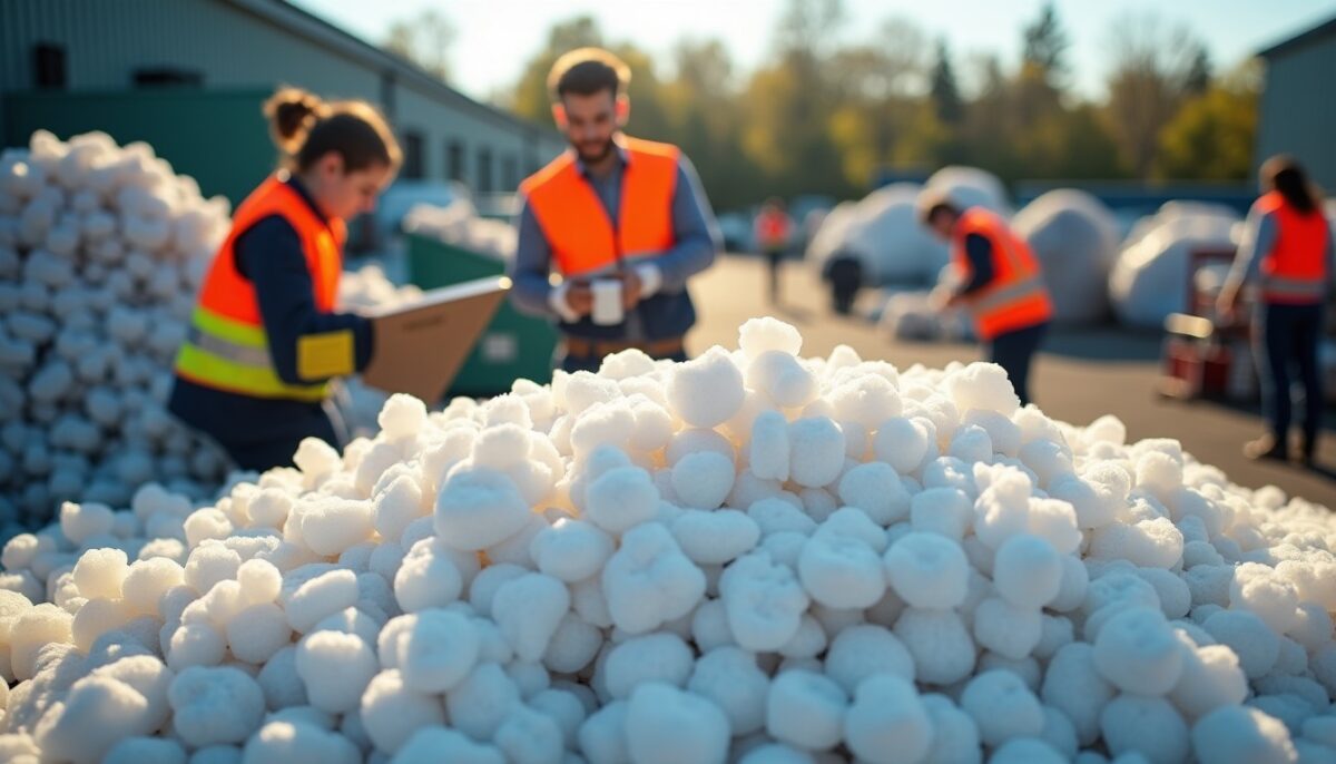 Comment et où se débarrasser du polystyrène : poubelle, déchetterie ou recyclage ?
