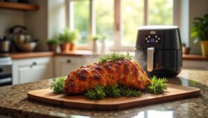 Rôti de porc à l'Airfryer : une recette express et savoureuse