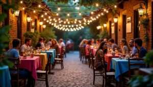 Transformez votre espace en un havre festif et convivial grâce à une déco guinguette authentique