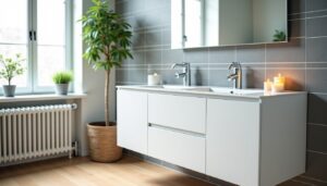 Crédence pour salle de bain : astuces déco simples, fonctionnelles et stylées