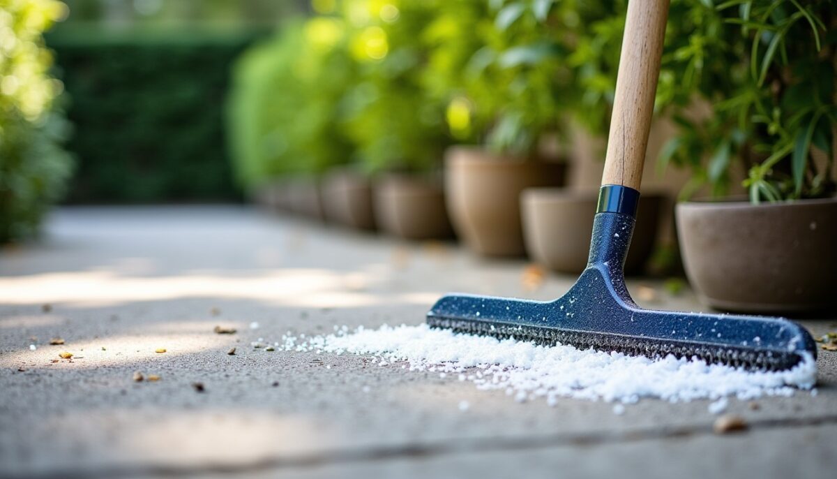 Terrasse en béton : Faut-il opter pour la Javel ou une alternative naturelle pour le nettoyage ?