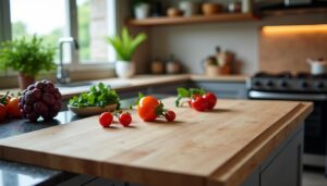 Hauteur idéale du plan de travail en cuisine : nos conseils pour bien la sélectionner